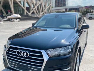 2017 Audi Q7 II (4M), чёрный, 3100000 рублей, вид 1