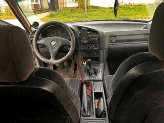 1995 BMW 3 серии 325d III (E36), серебристый, 300000 рублей, вид 3