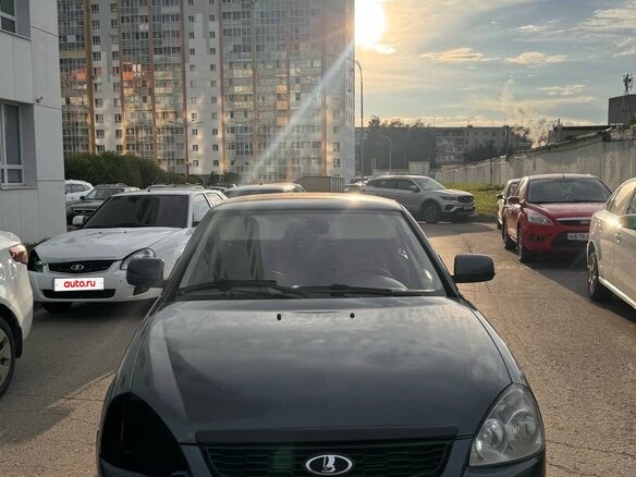 2010 Lada (ВАЗ) Priora I, серый, 220000 рублей - вид 1