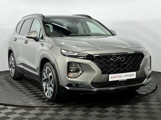 2019 Hyundai Santa Fe IV, серый, 3290000 рублей, вид 4
