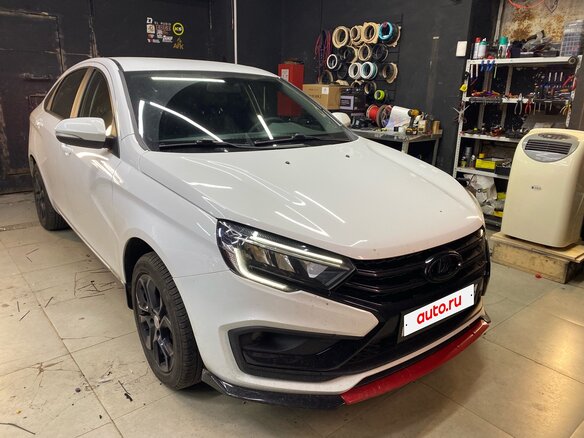 2023 Lada (ВАЗ) Vesta I Рестайлинг (NG), белый, 1200000 рублей - вид 1