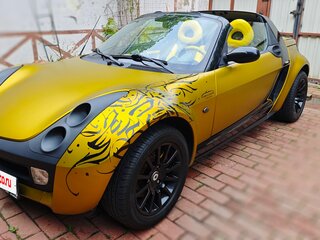 2004 Smart Roadster, чёрный, 1400000 рублей, вид 2