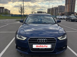 2015 Audi A4 IV (B8) Рестайлинг, синий, 1500000 рублей, вид 2