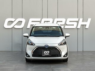 2019 Toyota Sienta II Рестайлинг, белый, 1690000 рублей, вид 3