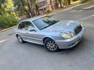 2008 Hyundai Sonata ТагАЗ IV (EF) Рестайлинг, серебристый, 370000 рублей, вид 1