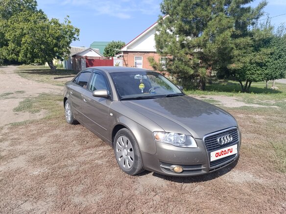2005 Audi A4 8V III (B7), бежевый, 600000 рублей - вид 2