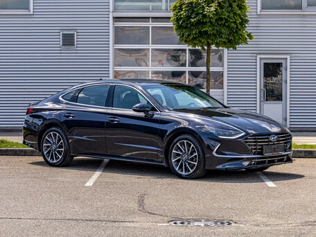 2019 Hyundai Sonata VIII (DN8), синий, 2295000 рублей, вид 3