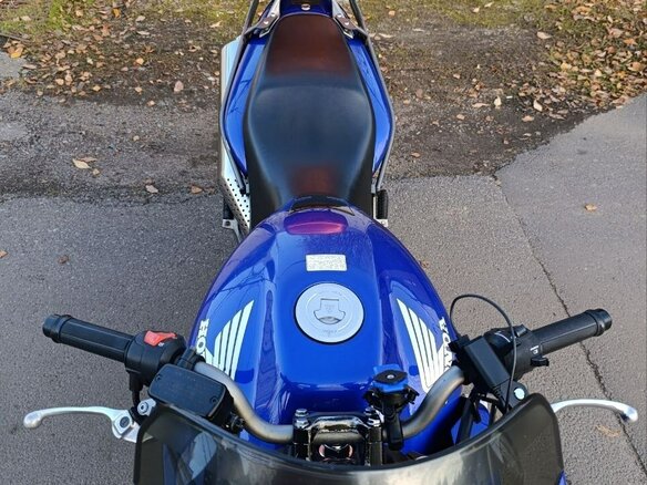 2001 Honda CB 600S, синий, 420000 рублей - вид 10