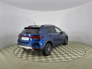 2021 Kia Rio X IV Рестайлинг, синий, 1515000 рублей, вид 5
