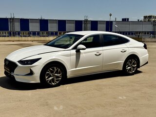 2021 Hyundai Sonata VIII (DN8), белый, 1530000 рублей, вид 2