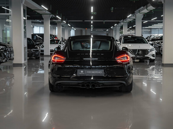 2015 Porsche Cayman II (981), чёрный - вид 5