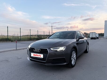 2018 Audi A4 V (B9), коричневый, 1800000 рублей, вид 1