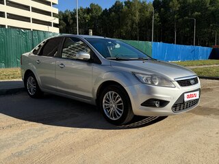 2010 Ford Focus II Рестайлинг, серебристый, 470000 рублей, вид 1
