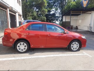 2013 Toyota Corolla X (E140, E150) Рестайлинг, красный, 1300000 рублей, вид 2
