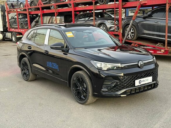 2026 Volkswagen Tiguan L II Рестайлинг (China Market), чёрный, 4775100 рублей - вид 2