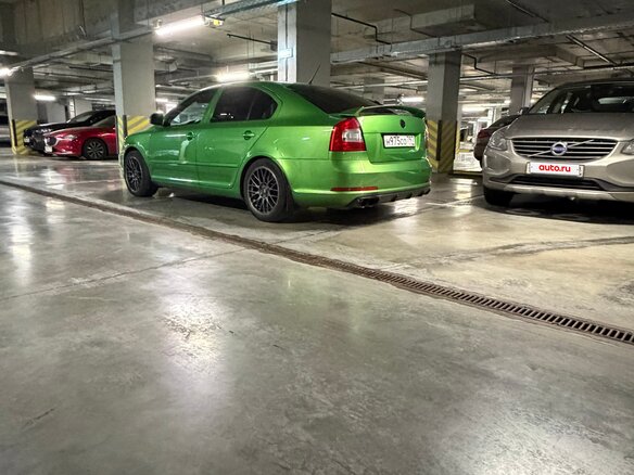 2012 Skoda Octavia RS II Рестайлинг, зелёный, 1499999 рублей - вид 6