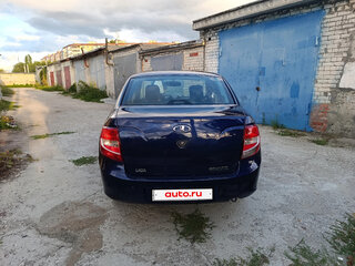 2013 Lada (ВАЗ) Granta I, синий, 555000 рублей, вид 4