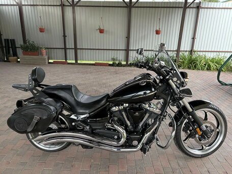 2008 Yamaha XV 1900, чёрный, 800000 рублей, вид 1