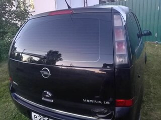 2008 Opel Meriva A Рестайлинг, чёрный, 320000 рублей, вид 4