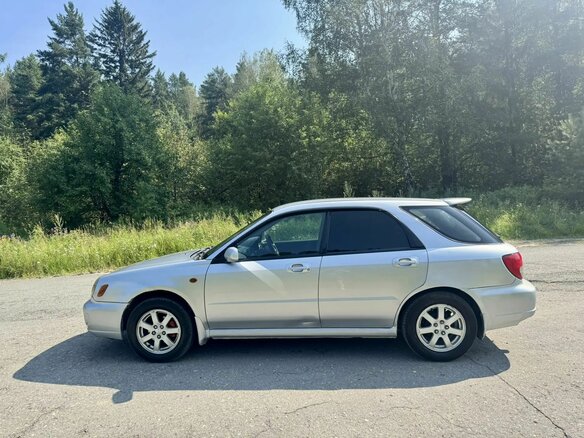 2001 Subaru Impreza II, серебристый, 345000 рублей - вид 7