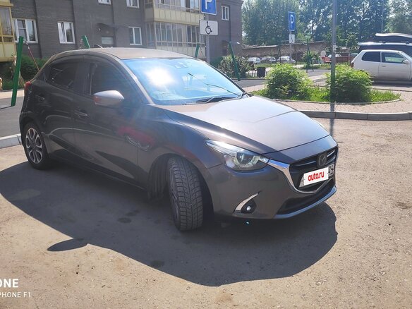 2017 Mazda Demio IV (DJ), серый, 930000 рублей - вид 6