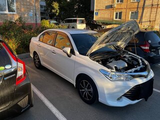 2016 Toyota Corolla Axio XI (E160, E170, E180) Рестайлинг 1, белый, 1000000 рублей, вид 1