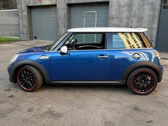2012 Mini Hatch Cooper S II (R56) Рестайлинг, синий, 1470000 рублей - вид 5