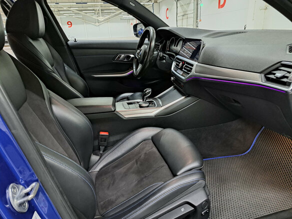 2019 BMW 3 серии 320d xDrive VII (G2x), синий, 2790000 рублей - вид 10