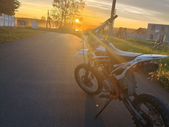 2022 Kayo Basic TT140, белый, 60000 рублей - вид 2