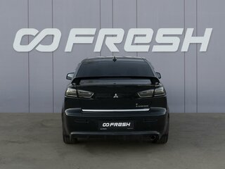 2013 Mitsubishi Lancer X Рестайлинг, чёрный, 849000 рублей, вид 4