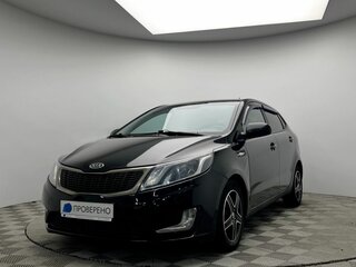 2012 Kia Rio 5-speed III, чёрный, 709000 рублей, вид 3