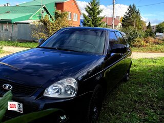 2008 Lada (ВАЗ) Priora I, чёрный, 200000 рублей, вид 5