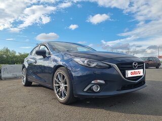 2014 Mazda 3 III (BM), синий, 1400000 рублей, вид 3