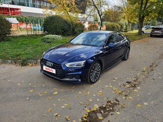 2018 Audi A5 II (F5), синий, 3500000 рублей, вид 2