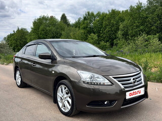 2014 Nissan Sentra VII (B17), коричневый, 1100000 рублей, вид 3