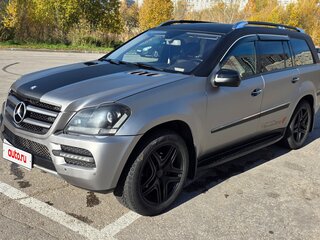 2009 Mercedes-Benz GL-Класс 350 I (X164) Рестайлинг, серый, 1750000 рублей, вид 2