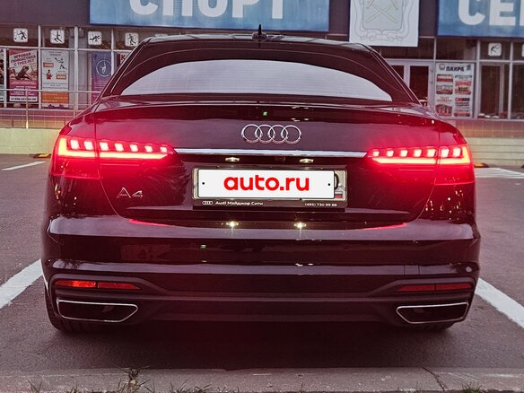 2022 Audi A4 35 TFSI V (B9) Рестайлинг, чёрный - вид 8