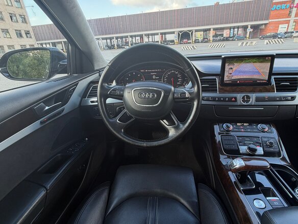 2016 Audi A8 Long III (D4) Рестайлинг, чёрный, 4600000 рублей - вид 6