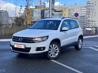 2014 Volkswagen Tiguan I Рестайлинг, белый, 1300000 рублей, вид 1