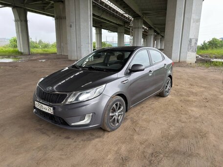 2012 Kia Rio 5-speed III, серый, 419000 рублей, вид 1