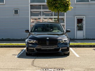 2019 BMW 5 серии 520d xDrive VII (G30/G31/G38), чёрный, 2895000 рублей, вид 2