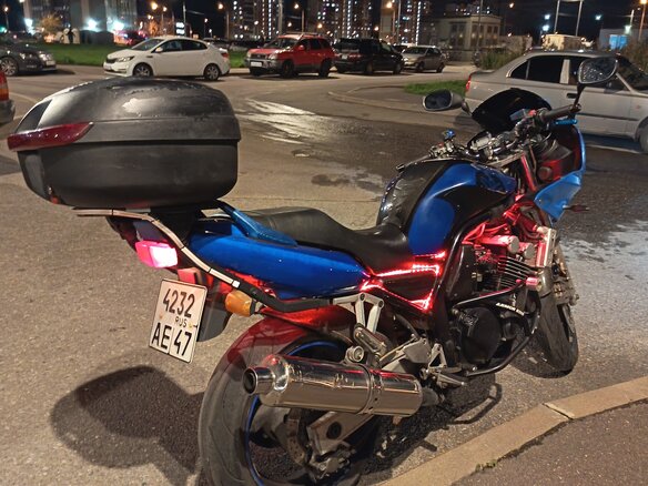 2000 Yamaha FZS600 Fazer, синий, 270000 рублей - вид 7