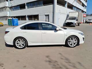 2011 Mazda 6 II (GH) Рестайлинг, белый, 1020000 рублей, вид 3
