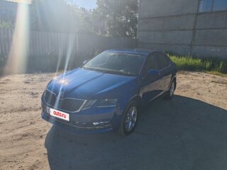 2018 Skoda Octavia III (A7) Рестайлинг, синий, 1800000 рублей, вид 2