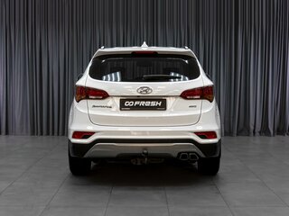 2017 Hyundai Santa Fe III Рестайлинг, белый, 2349000 рублей, вид 4