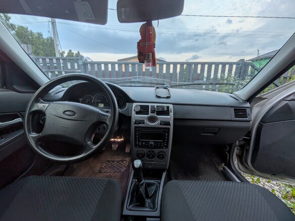 2012 Lada (ВАЗ) Priora I, серебристый, 220000 рублей - вид 9