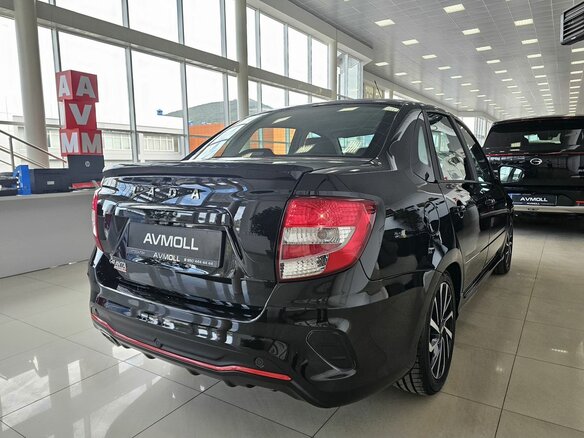 2025 Lada (ВАЗ) Granta Sport I Рестайлинг, чёрный, 1629000 рублей - вид 7