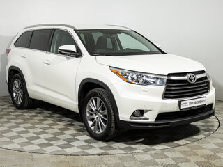 2014 Toyota Highlander III (XU50), белый, 2399900 рублей, вид 3