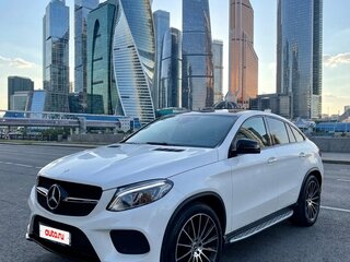 2017 Mercedes-Benz GLE Coupe AMG 43 AMG I (C292), белый, 3850000 рублей, вид 2