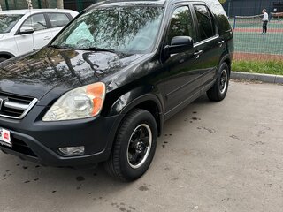 2003 Honda CR-V II, чёрный, 730000 рублей, вид 1